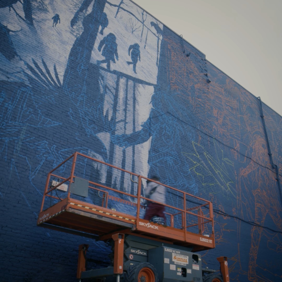 The Fog has swept over Montreal... Coming to the city for our 10th Anniversary Event on June 14? Check out the amazing Dead by Daylight murals as part of MURAL by Omar Bernal and Projet Tyxna.