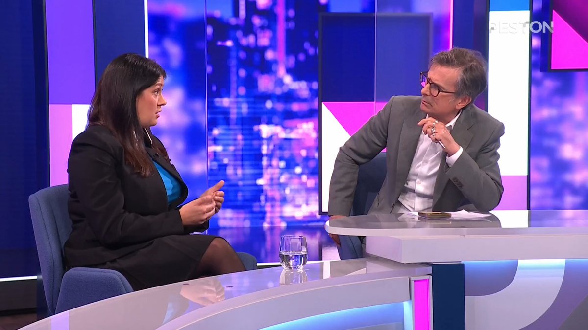 "So it's a ban plus other measures?" On this week's show Culture Secretary Lisa Nandy MP told Robert Peston the government are looking at what other measures are needed alongside a social media ban for under 16s to make that ban "safe" and "effective" 📱❌ #Peston