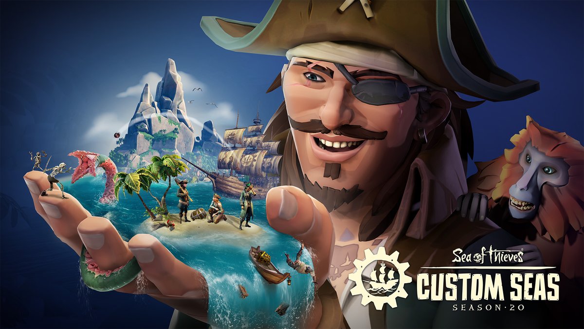 From crafting Custom Seas experiences and a World Event Raid Voyage experiment, to a refreshed Season Pass, a calendar of Live Events and an increased likelihood of Chests of Fortune, this Content Update covers everything that awaits pirates in Sea of Thieves Season 20!