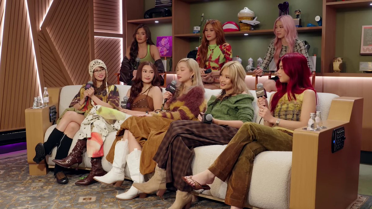 BINI surprised Zach Sang with a physical EP package that connects to your phone and unlocks music, photos, and videos through a virtual vinyl player
