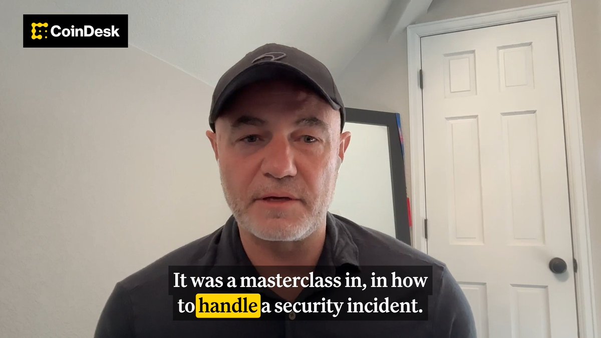 ZODL's Josh Swihart ๐ก calls the response to the bug that crashed ZEC "a masterclass" in handling a security incident. He says every protocol should have a tight security process, rigorous audits, and targeted testing from experts who deeply understand the underlying code.