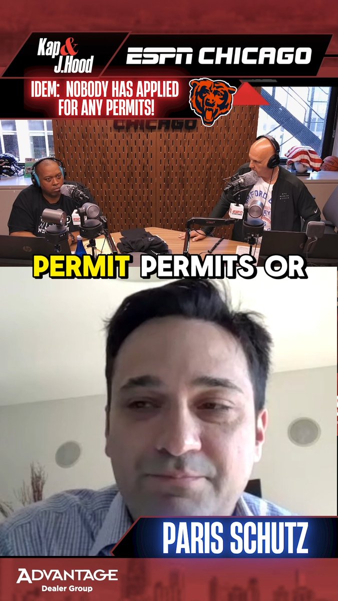 Paris Schutz: "the Indiana Department of Environment... nobody has applied for any permits or plans or anything." regarding a stadium in Hammond. LINK: Brought to you by @advantagetoyotariveroaks Find your Advantage at Advantage Dealer Group #ParisSchutz #ChicagoBears #Bears #BearsStadium #HammondIndiana #Ad