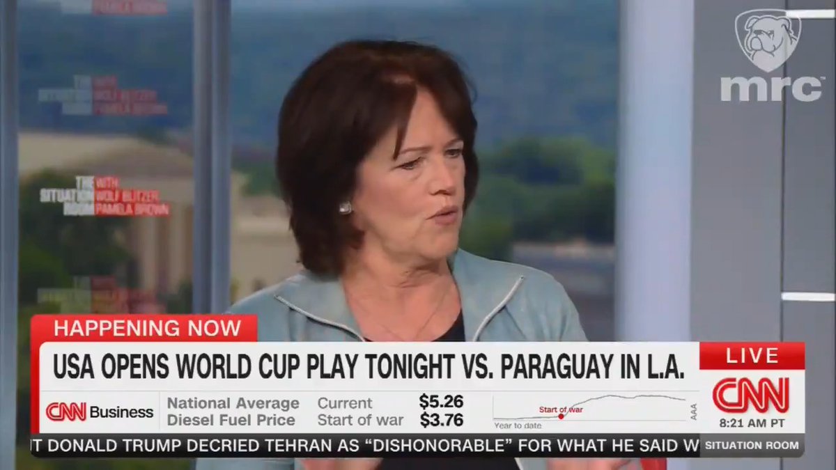 CNN did a segment on Freddy, the German soccer tourist, and sports analyst Christine Brennan claimed "I saw some conversation, Wolf and Pamela, about how the rest of the world is looking at the United States and feeling that we are—it's a foreboding image and that we are inhospitable...But how wonderful again, that sports can bring people here and show people that the United States and you know, the South is welcoming a German tourist in a way we would never have anticipated" Who is "we"?