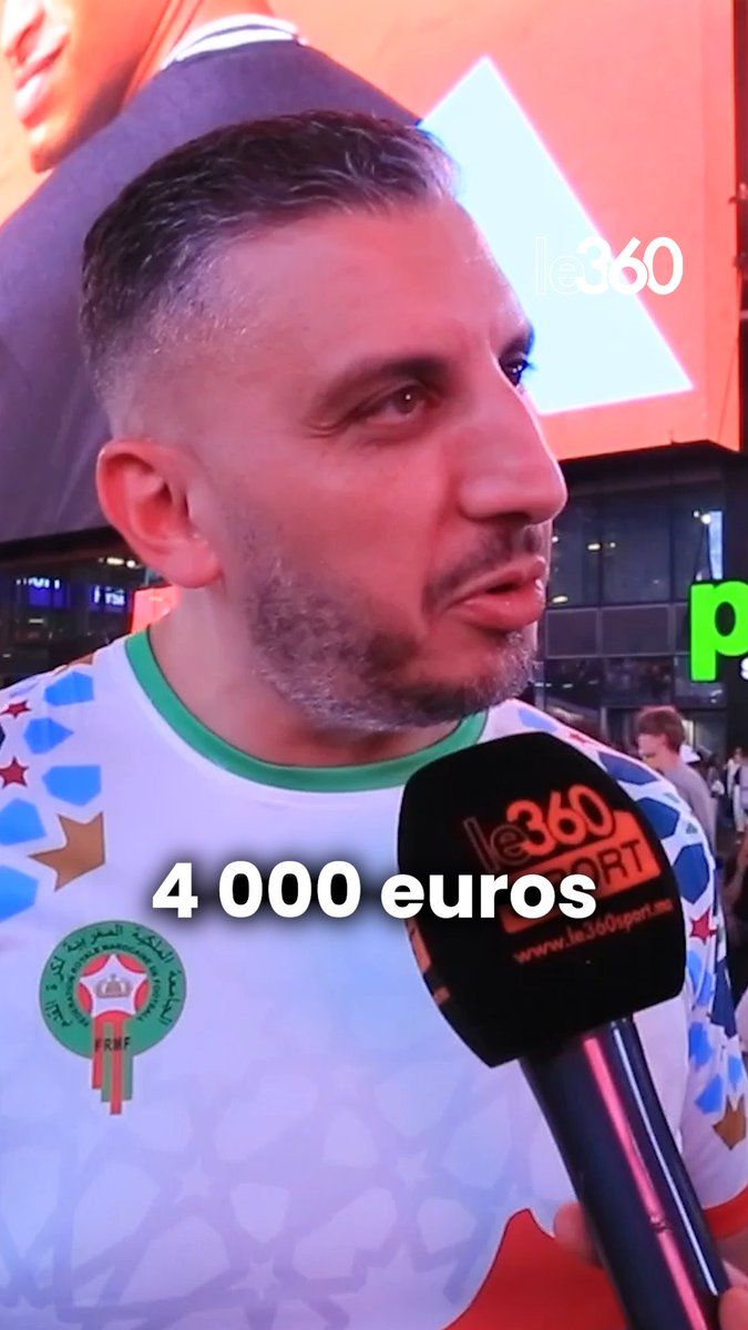 🇲🇦🗣️ « Les prix des billets atteignent parfois 2 000, 3 000, voire 4 000 euros. » À J-1 du choc face au Brésil 🇧🇷, de nombreux Marocains peinent à obtenir des places en raison d'une envolée spectaculaire des prix sur le marché noir.
