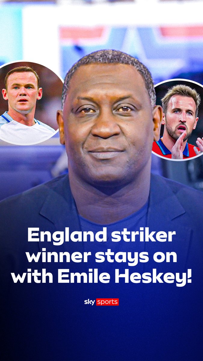 England strikers winner stays on with Emile Heskey! ⚽️🏴󠁧󠁢󠁥󠁮󠁧󠁿