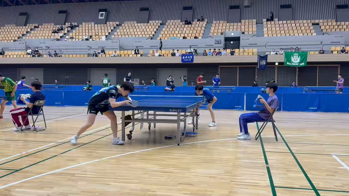 2026関東学生選手権 吉山僚一 優勝🏆 最終日は、16決定から決勝まで 計27ゲームを戦い抜いて頑張った👍 自信を持って次のWTTも頑張ってくれるでしょう！