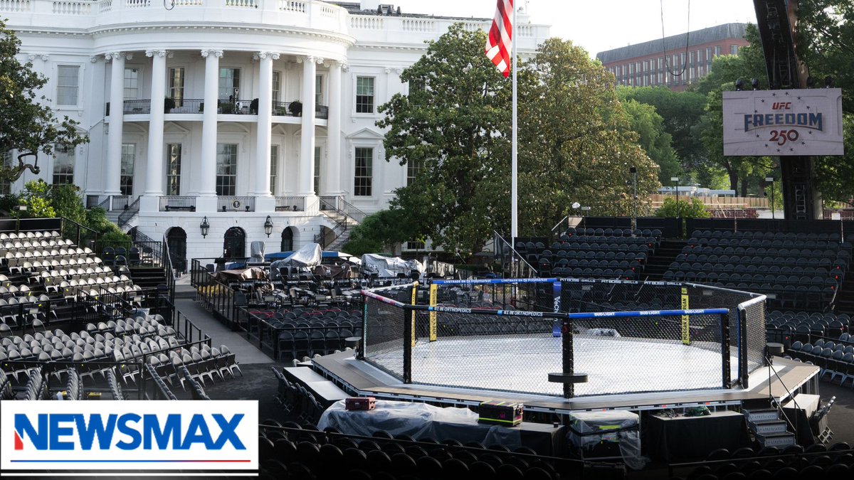 FIGHT NIGHT: UFC Freedom 250 is coming to the White House this Sunday, turning the most famous lawn in the country into a massive, 92-foot-tall outdoor sports arena known as โThe Claw.โ NEWSMAX Correspondent Jon Glasgow breaks down everything you need to know about this historic event on โBianca Across the Nation.โ