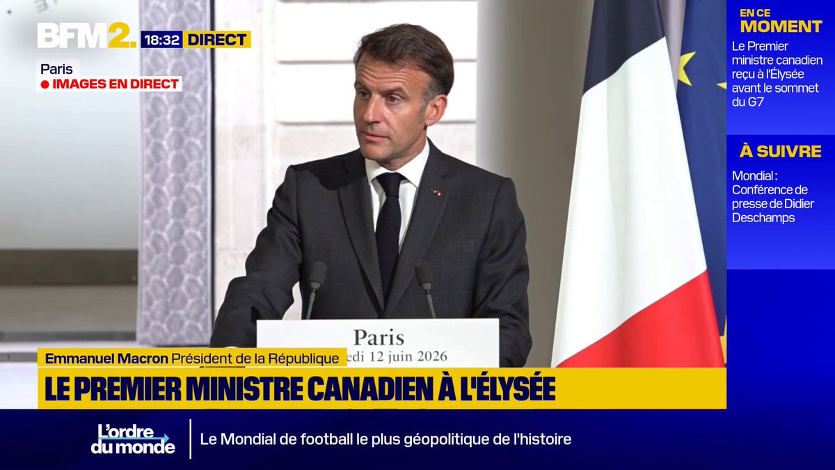 Gaza: la solution à deux États est "plus menacée que jamais" par "des décisions irresponsables", assure Emmanuel Macron #BFM2