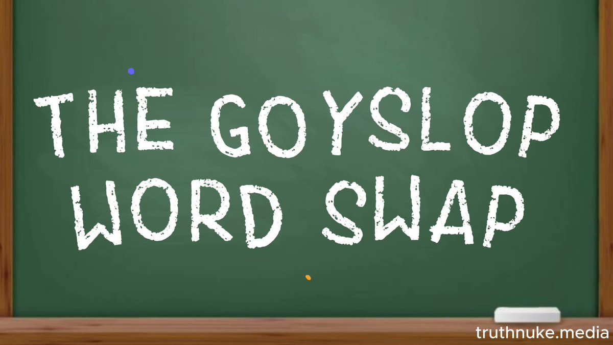 The Goyslop Word Swap 🎶🎵