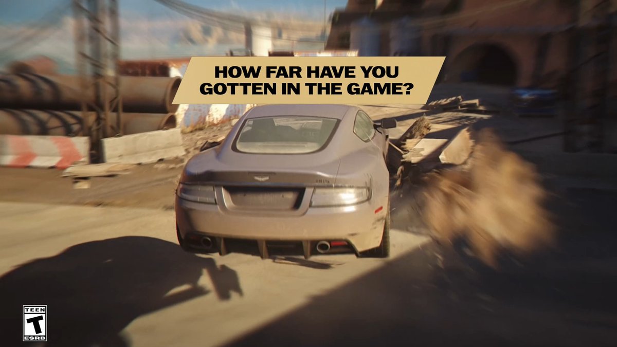 Bond's journey from aircrewman to MI6 recruit is marked by many successes and setbacks. How far have you gotten in the game? #007FirstLight #EarnTheNumber
