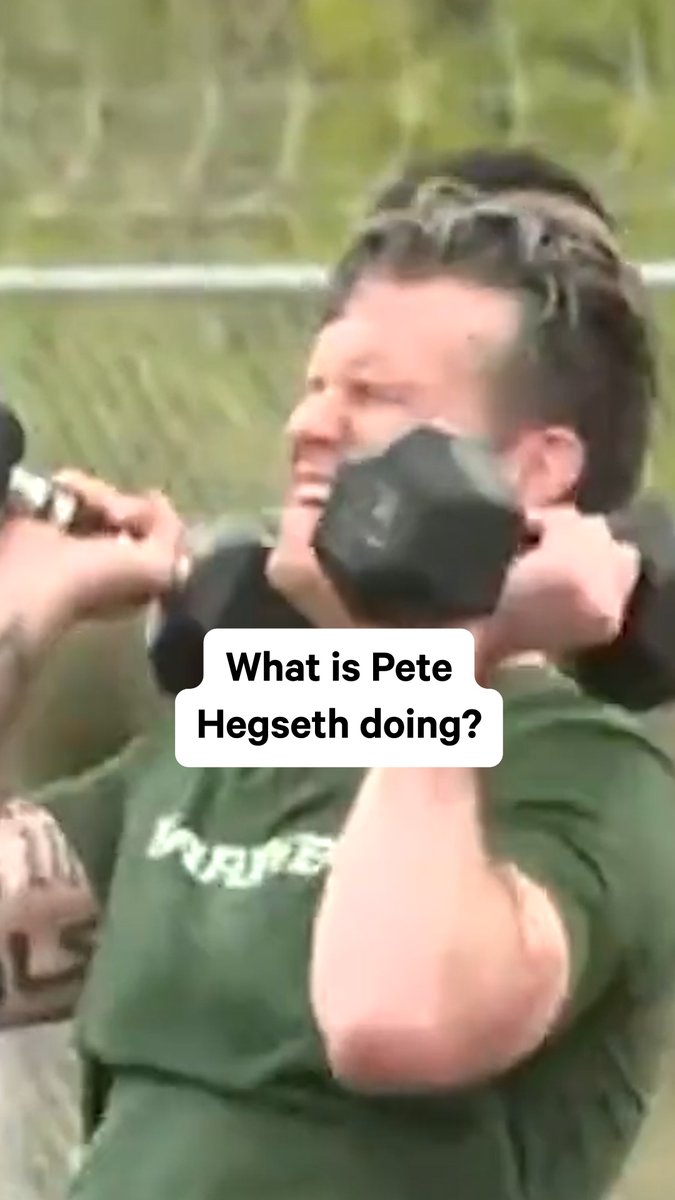 Looks like Hegseth isn’t going to pass his own military fitness standards.