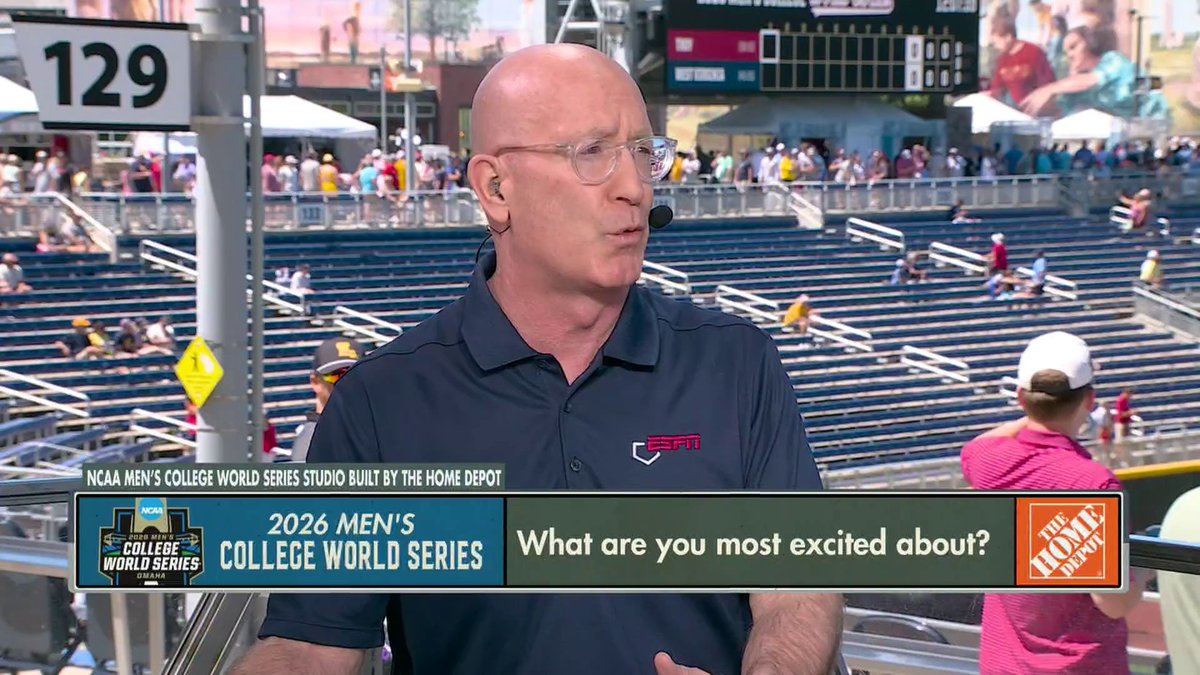 "[The SEC has] blockaded the [MCWS] Finals. ... The SEC is a real deal in this sport, but there is room for other schools and other leagues if you want to get invested." —Mike Rooney on the SEC's dominance in college baseball ⚾️