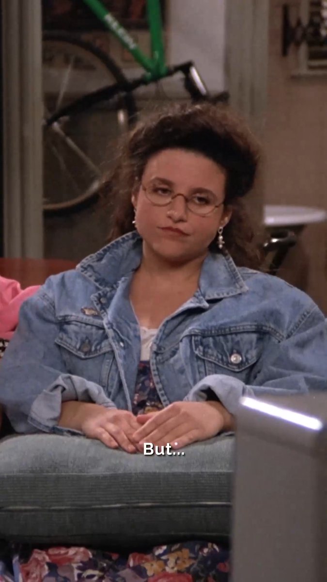 #JuliaLouisDreyfus tells Jean Smart how producers hilariously hid her pregnancies in this great episode of her podcast @WiserThanMe. Big coats, boxes, yada, yada, yada. There's even bonus commentary from Seinfeld Costume Supervisor Stephanie Kennedy @seinfeldbackstage