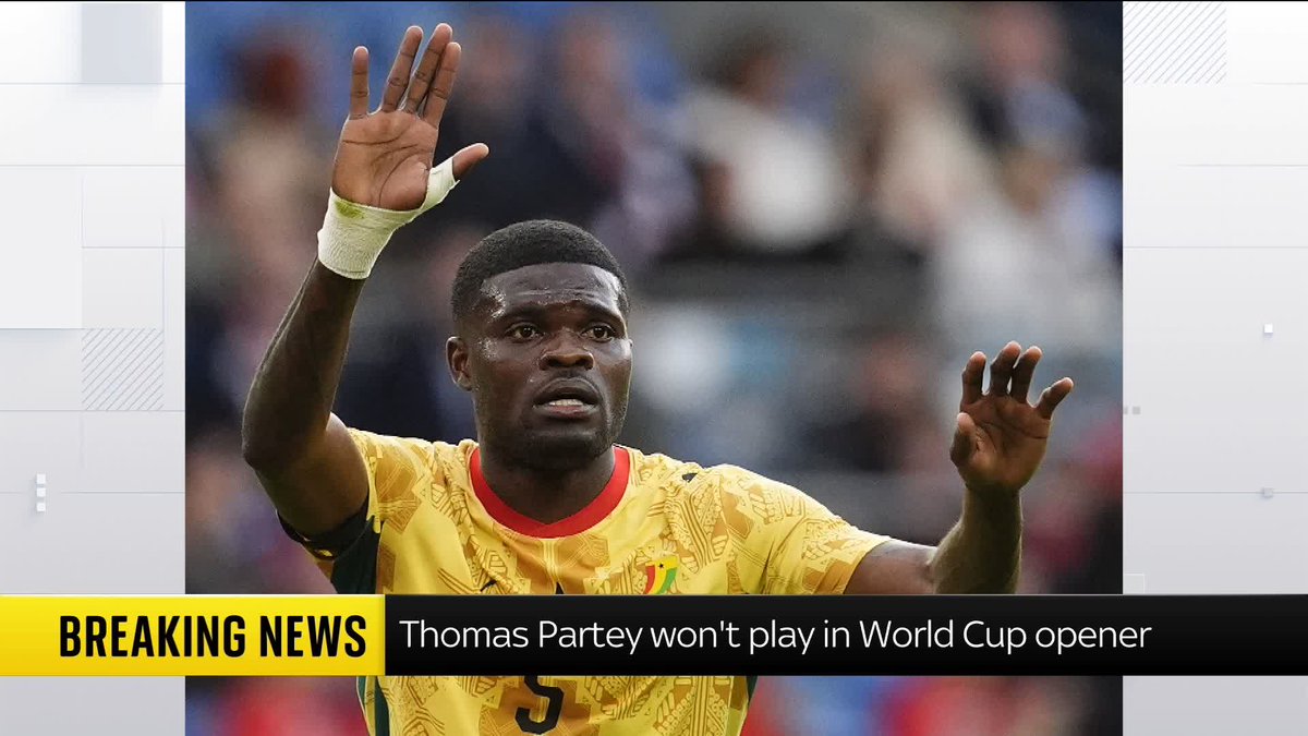 BREAKING: Ex-Arsenal player Thomas Partey denied entry to Canada for World Cup Tap the link to read FIFA's response 📺 Sky 501, Virgin 602, Freeview 233 and YouTube