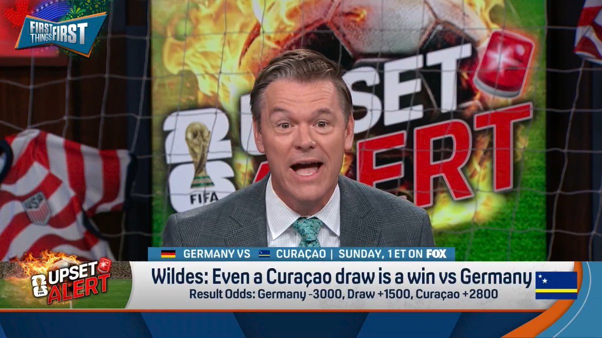 🚨🚨🚨 Wildes makes an upset alert for this weekend’s FIFA World Cup 2026™ matches 👀