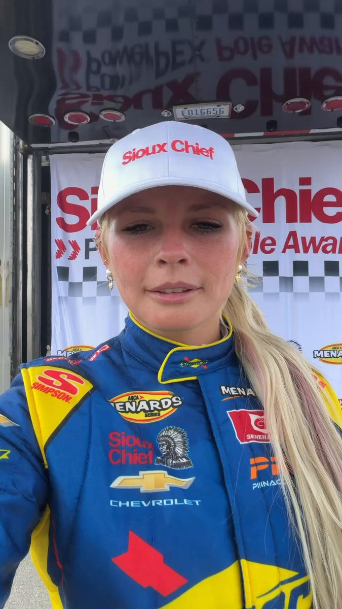 How about your first Sioux Chief PowerPEX Pole Award in your Pocono Raceway debut, Lanie Buice? The No. 77 will lead the field to the green at 3 p.m. ET on FS1!