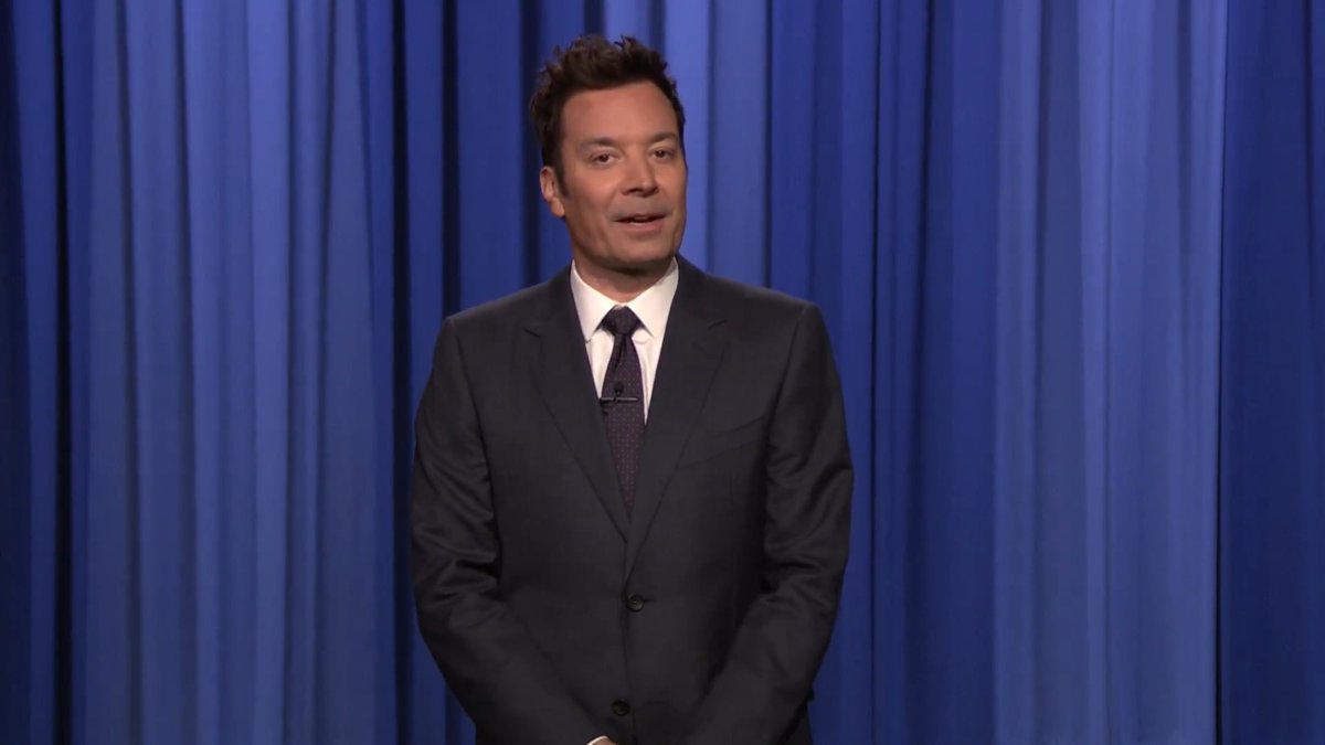 Trump’s birthday wish is “peace for the world,” and also said “I don’t want anyone to fight!” before going back to building his giant boxing ring in front of the White House. #FallonTonight