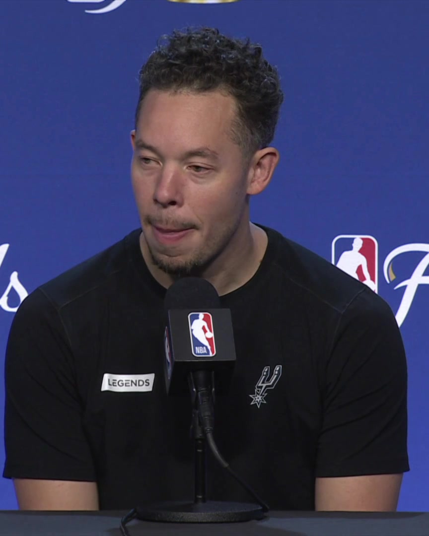 "De'Aaron Fox will have the basketball in his hands at the end of the game tomorrow and I have nothing but the utmost confidence that he's going to deliver like he's done countless times for us." - Mitch Johnson