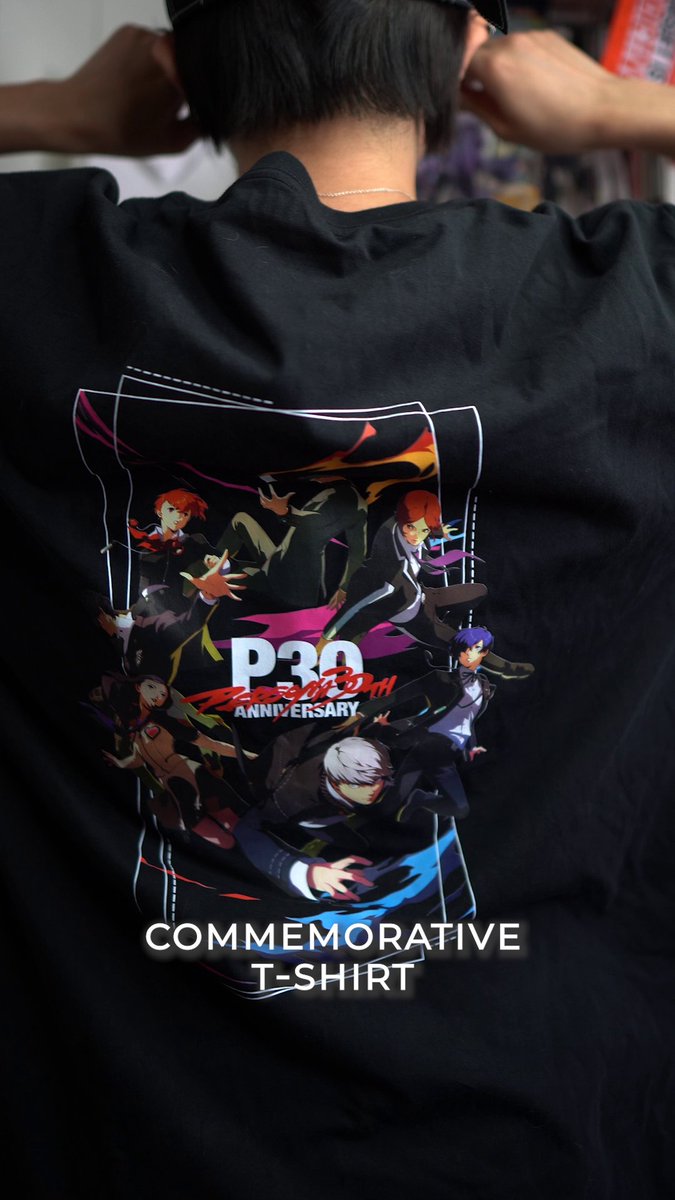 A new addition to the Persona 30th Anniversary merch has arrived! Represent the Persona series in your everyday life with premium icon bracelet, flight tags, acrylic standee keychains, and a commemorative t-shirt. Shop the collection: