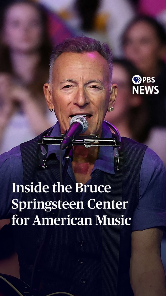 The Bruce Springsteen Center for American Music at Monmouth University features exhibits dedicated to one of New Jersey’s most famous sons while also exploring the broader story of American music. Geoff Bennett met with "The Boss" to discuss the center, his musical legacy, and how the outspoken artist is approaching this moment in civic life. It’s part of our arts and culture series, CANVAS.