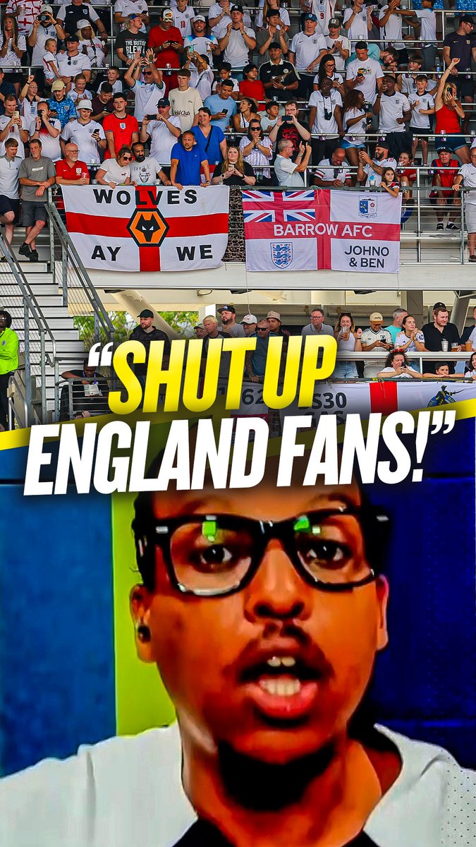 Master tears into England fans' criticisms of the USA hosting the World Cup! 😡🏴 For more content from The S* Word, follow us and Subscribe to our YouTube channel by clicking the link in our bio @foxsoccer #england #usa #soccer #worldcup2026 #fifaworldcup