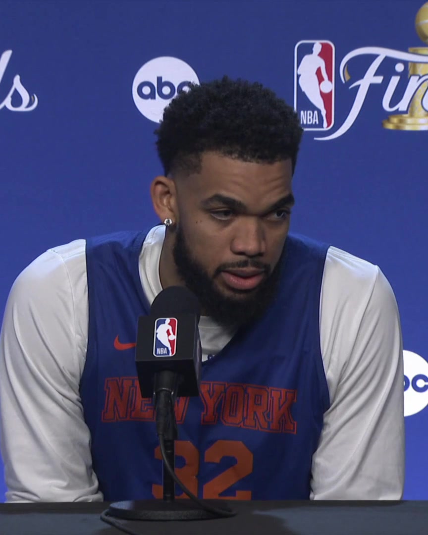 "We spoke about it multiple times. We've got to approach every game like it's 0-0. We've got to have that kind of desperation it is to win Game 1 of a playoff series." - Karl-Anthony Towns