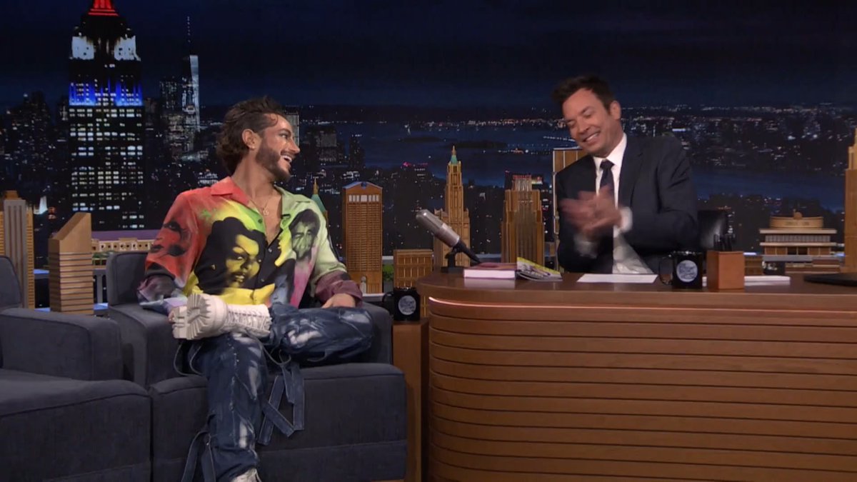 .Celine Dion told Frankie James Grande she “peed herself” after seeing Ariana Grande impersonate her on the show back in 2015 🤣 #FallonTonight