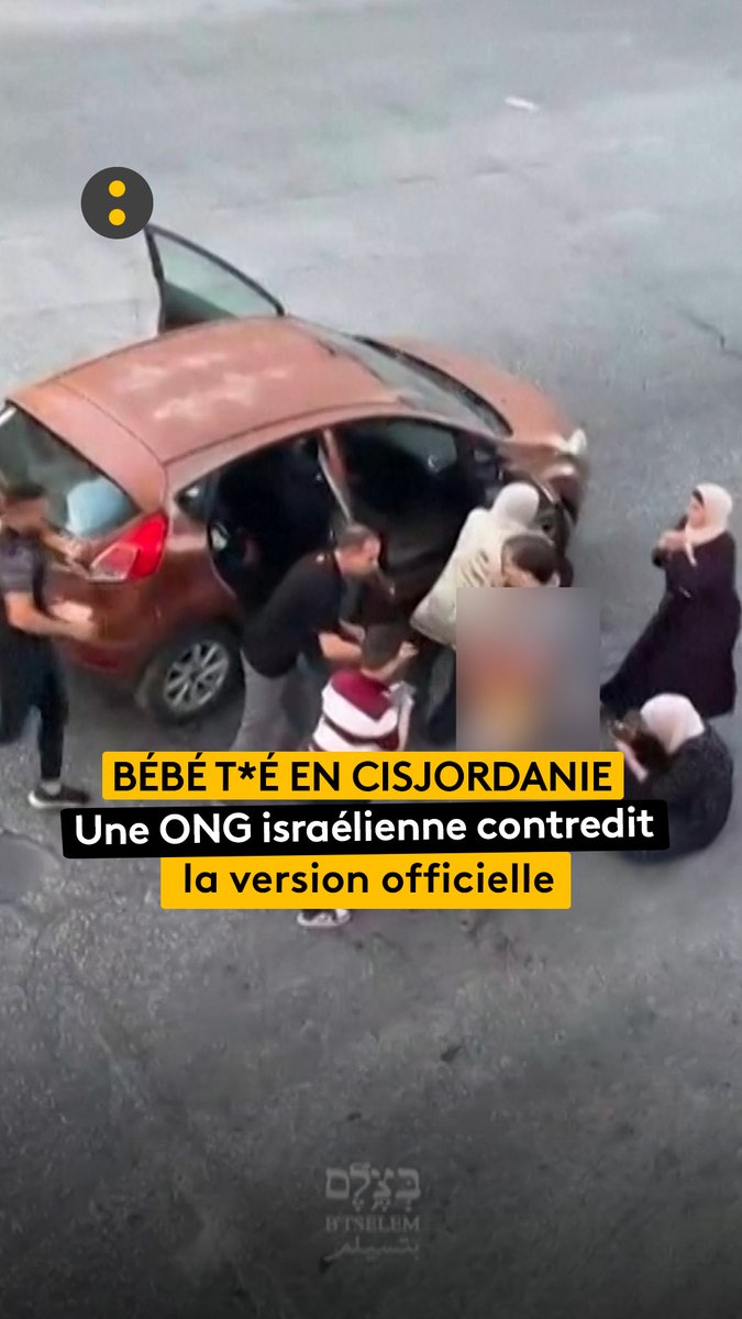 🇮🇱 Un bébé palestinien de 7 mois a été tué par des soldats israéliens le 5 juin 2026 à Hébron, en Cisjordanie. L'ONG israélienne B'tselem remet en cause la version officielle de l'armée israélienne en s’appuyant sur une vidéo de la scène.