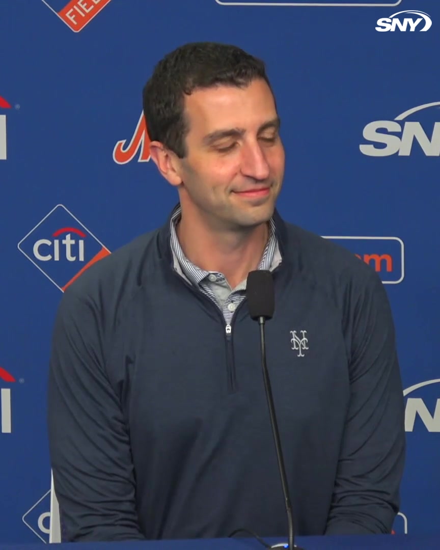 David Stearns on the Braves compared to the Mets this season: "You can make an argument they're the best team in baseball right now, or have played the best in baseball right now. We have not, we've played inconsistent. They deserve to be where they are"