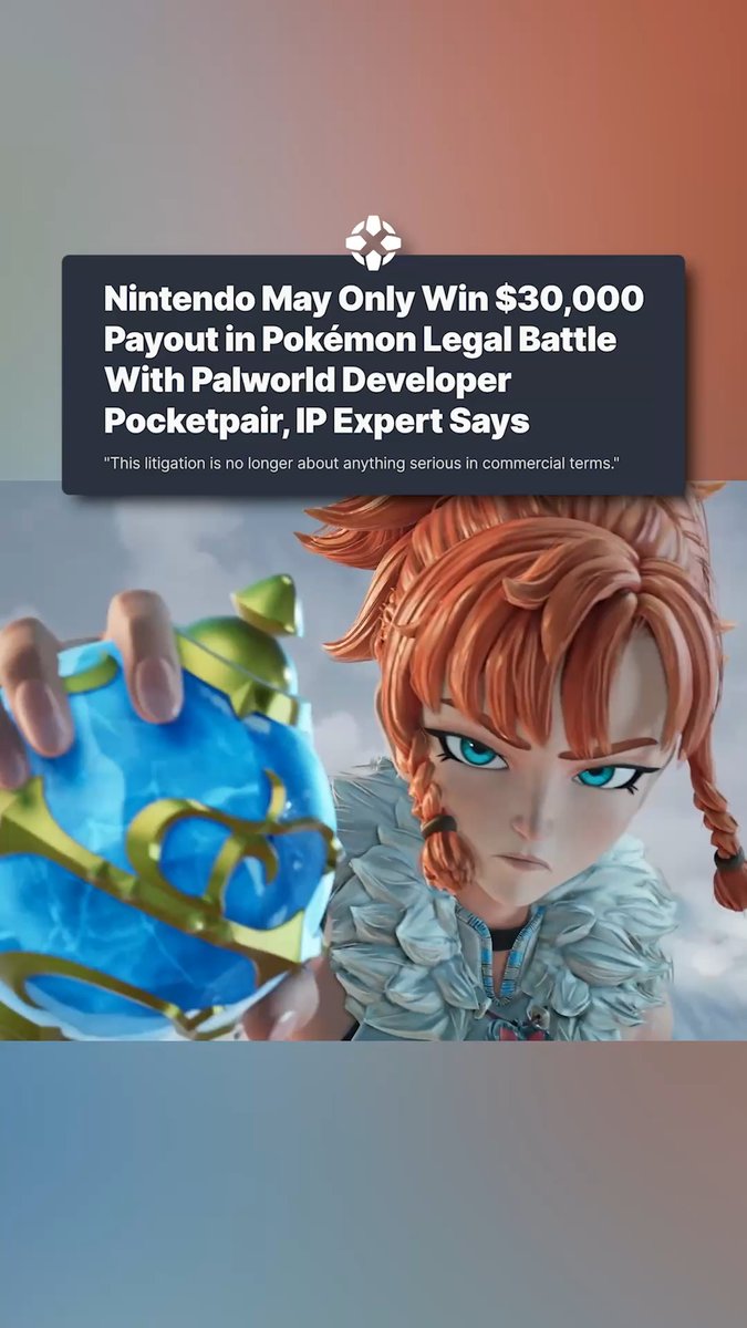 Nintendo might not get the result they're looking for in their fight against Palworld.