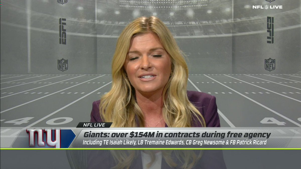 "The optimism is real. They love what John Harbaugh has brought there." Lindsey Thiry on the New York Giants' expectations 👏