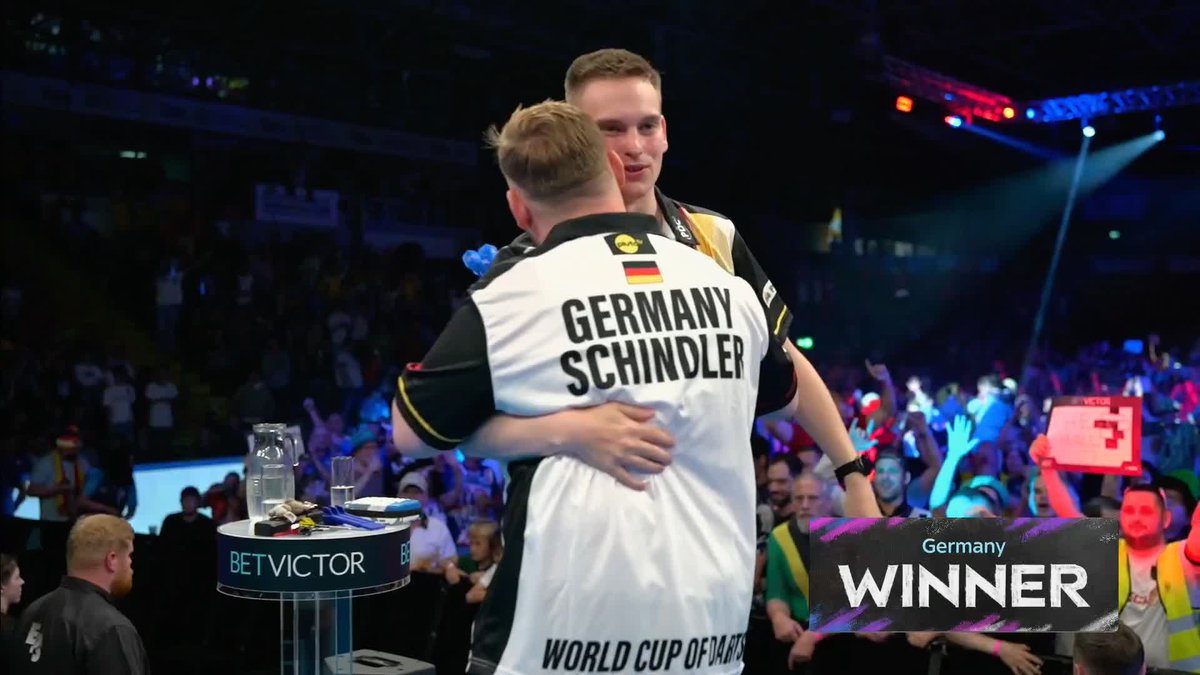 GERMANY EASE INTO THE KNOCKOUTS! 🇩🇪 Martin Schindler and Ricardo Pietreczko are safely through to the last 16, defeating New Zealand 4-2! 📺 #WCOD26