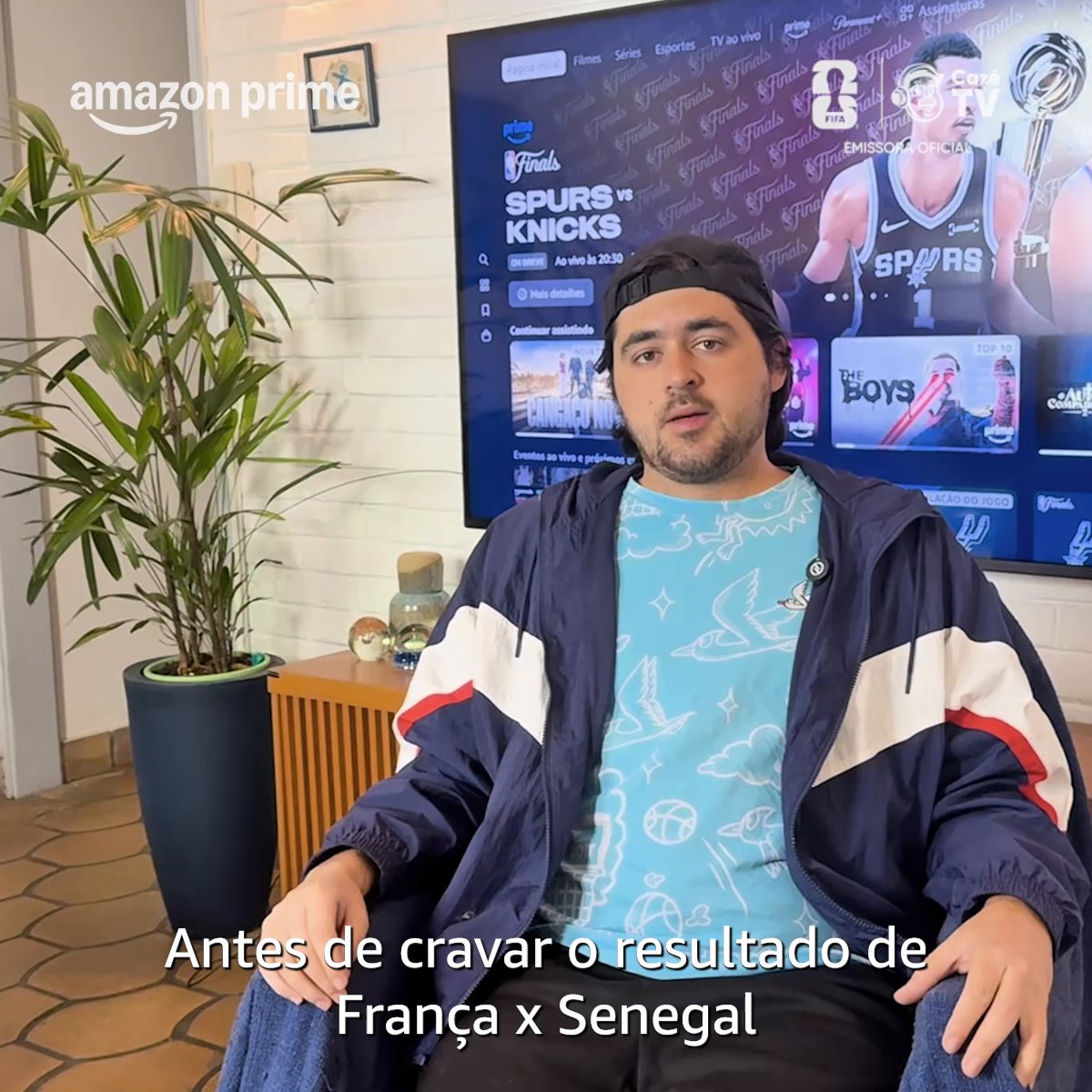 França x Senegal ao vivo. Copa do Mundo FIFA™ 2026 no CazéTV no Prime Video. 16/06 às 16h. Assine!