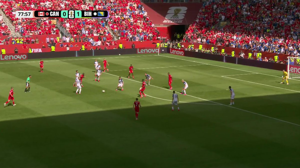 CYLE LARIN TIES THE GAME FOR CANADA!