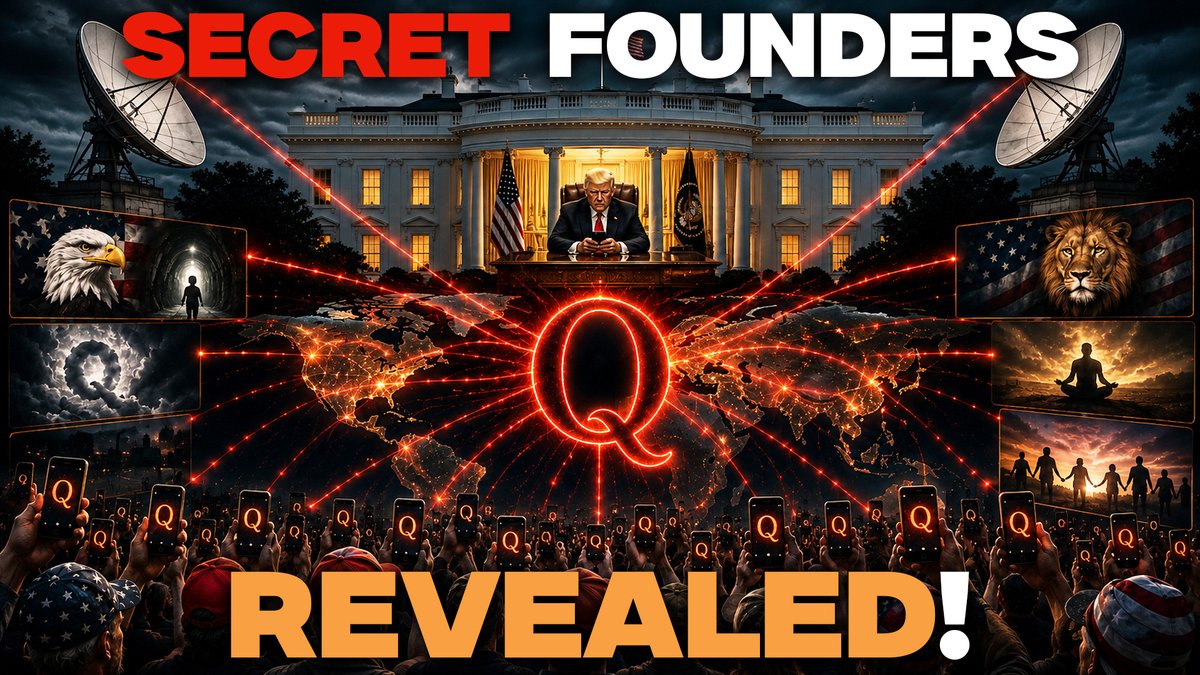 🚨The Secret Founders Of The Q Operation / Movement Were Just Revealed! In Early 2017, High-Level Elements Of The Trump Admin Launched A Plan They Claimed Would Bring Down The Deep State By Allowing Whistleblowers To Release Information Anonymously 10 Years Later, Alex Jones Reveals What The Bad Guys Are Desperate To Hide From The People Of America & The World! 🚨WATCH/SHARE THE LIVE X STREAM NOW: