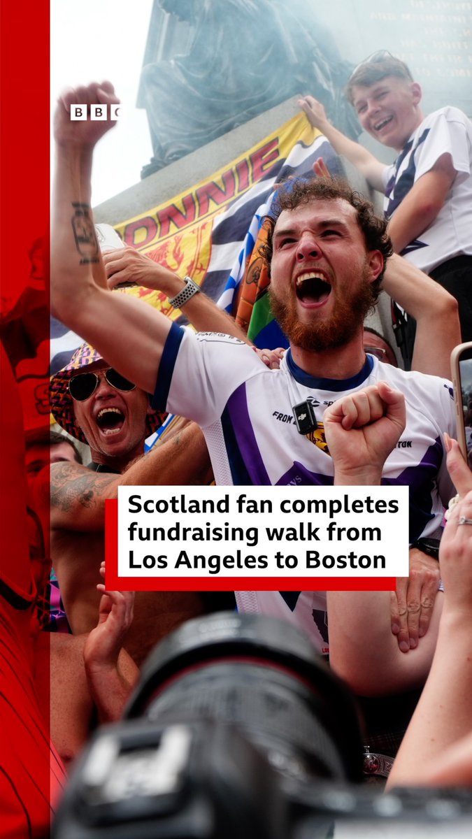 Scotland fan Craig Ferguson completes his World Cup trek across the USA