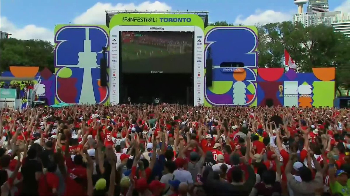 The reactions around Canada to their first FIFA World Cup goal of 2026!