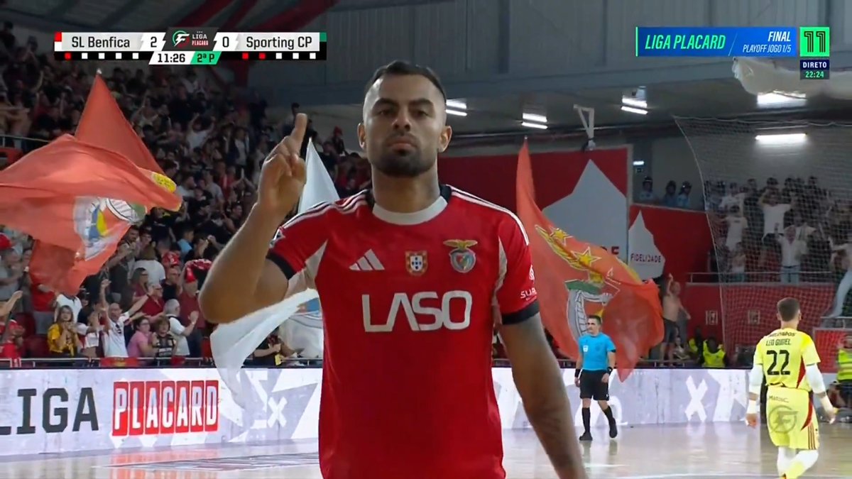 Benfica vence o primeiro jogo da final! 🦅 🎥: Canal 11