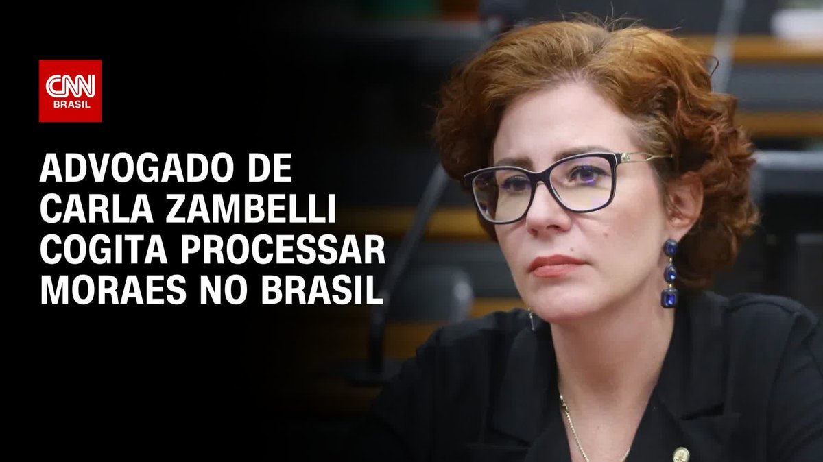 Defesa de Zambelli estuda processar Moraes no Brasil; assista #HoraH