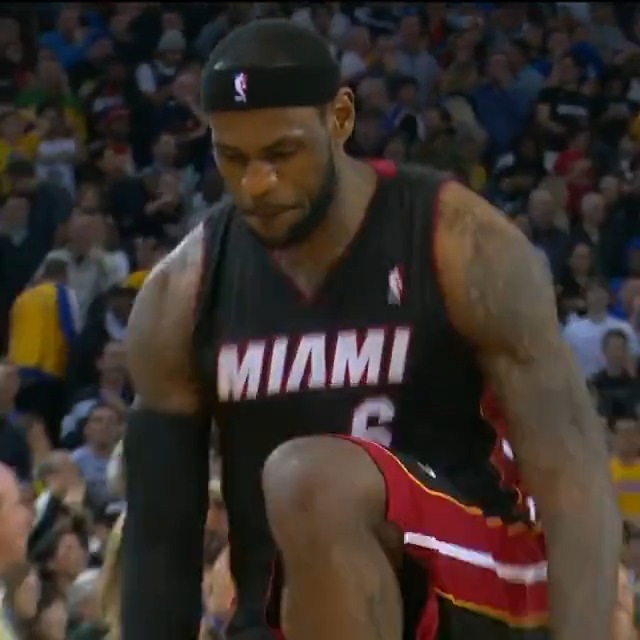 LeBron's "The Silencer" celebration is the most ICONIC one in NBA history.