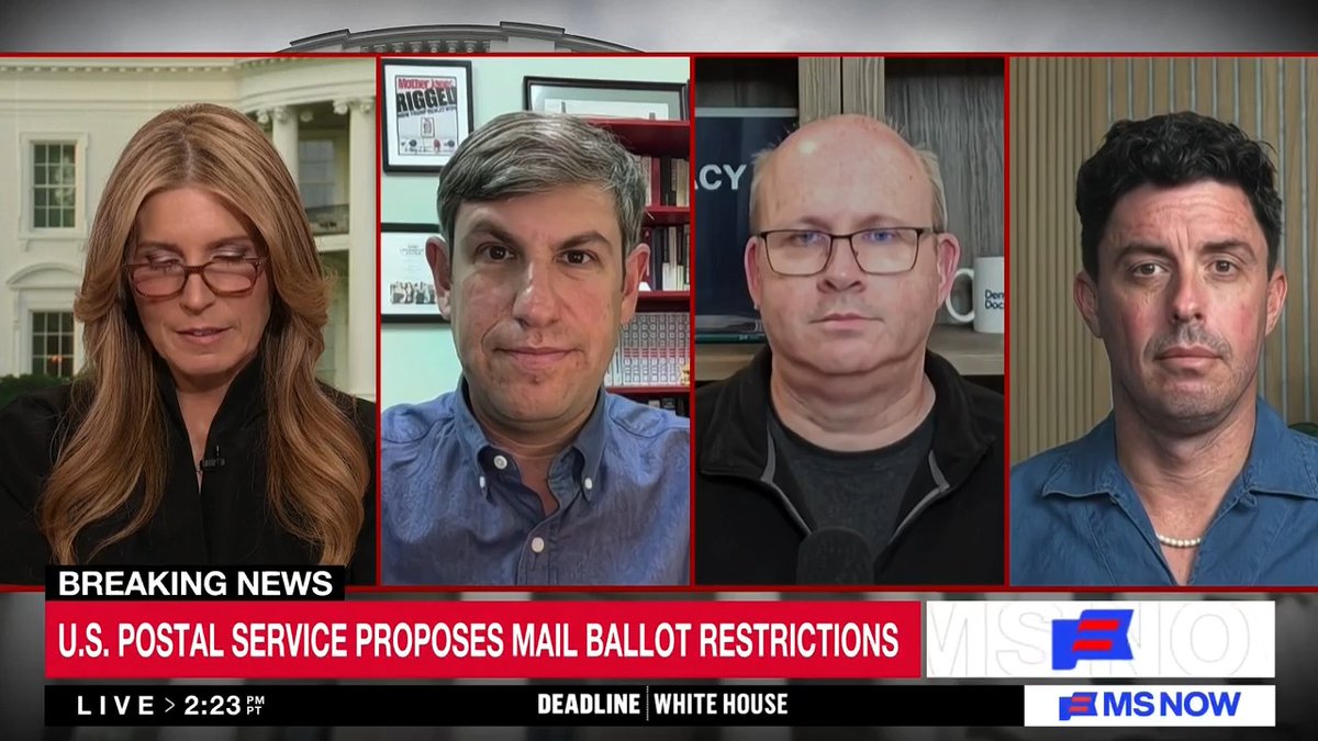 Tonight, Marc Elias breaks down an ominous sign of the times: the DOJ is bringing anti-voting litigation against its own citizens. As he tells Nicolle Wallace, we need more informed people in this fight than ever before. We're tracking every single case. Support us and stand with the pro-democracy movement: