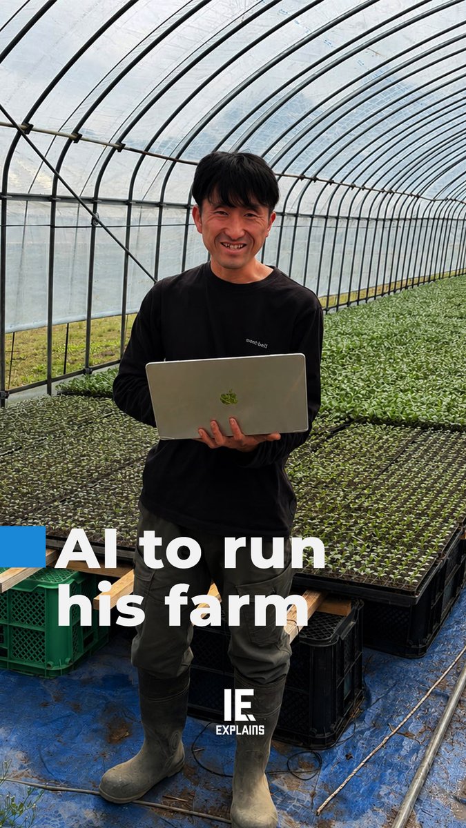 🇯🇵 A broccoli farmer in Japan used ChatGPT and Codex to build his own farm tools. With no engineering background, he created software to monitor crops, manage his greenhouse, and help run the farm. That's a pretty solid use of AI.