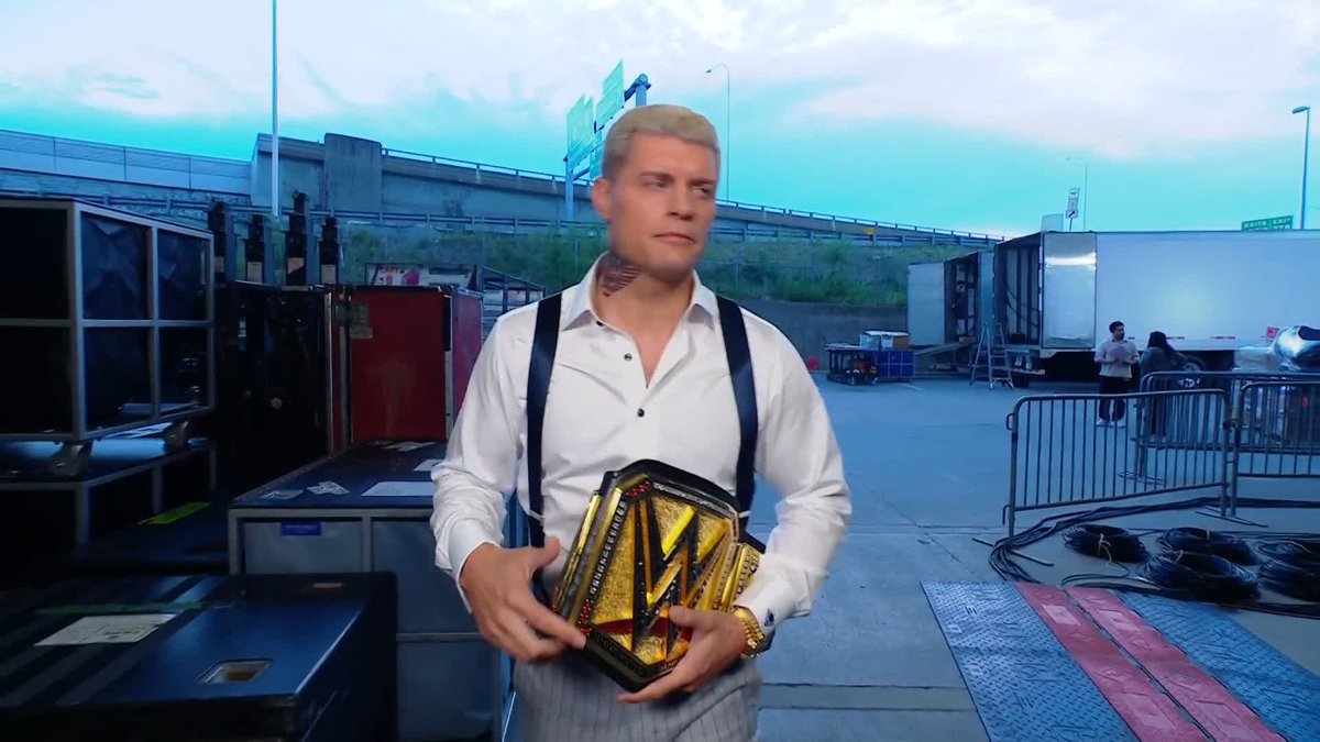 "I'm coming after that WWE Championship at SummerSlam." Can Jey Uso take one step closer to becoming King of the Ring tonight on #SmackDown?! Cody Rhodes | The Usos