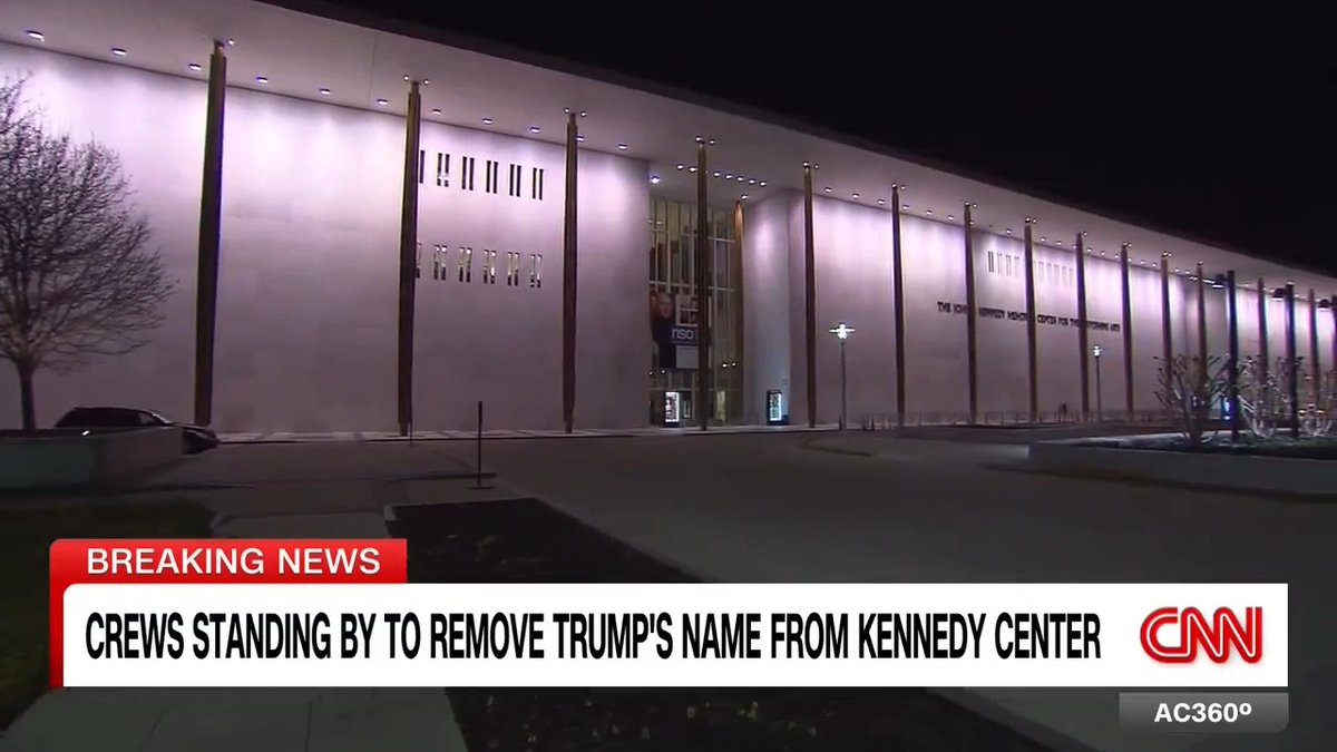 Trump’s name must be removed from Kennedy Center tonight, appeals court rules. CNN's Sunlen Serfaty has the latest.