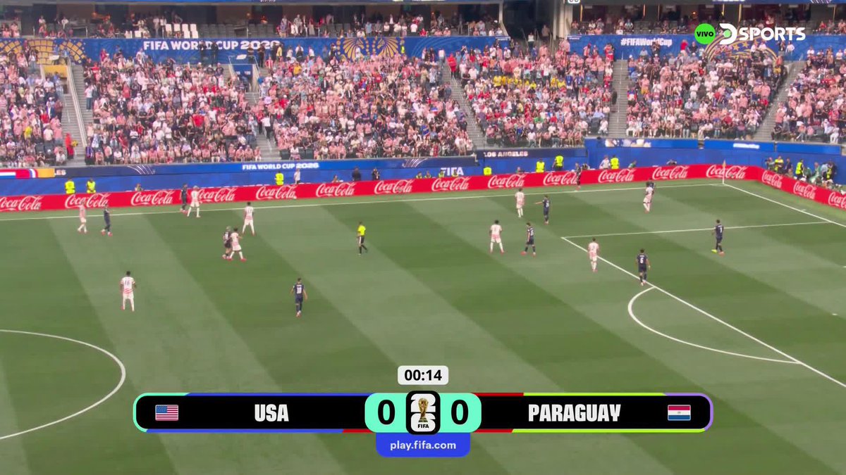Así sacó del medio Estados Unidos 🇺🇸 vs. Paraguay 🇵🇾