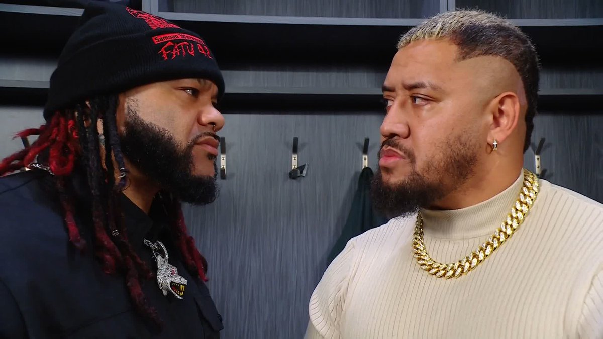 "Tell Roman he can go to hell." Things just got INTENSE between Solo Sikoa and Jacob Fatu... 👀