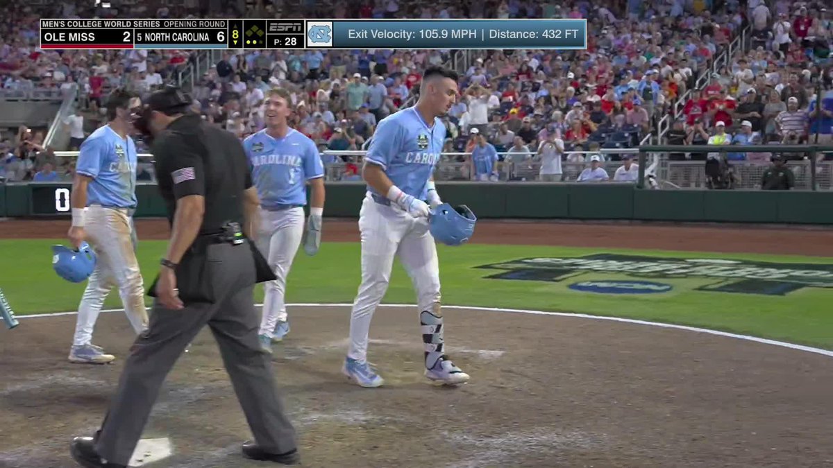 Colin Hynek blasts one to break the game open in Omaha 🚀