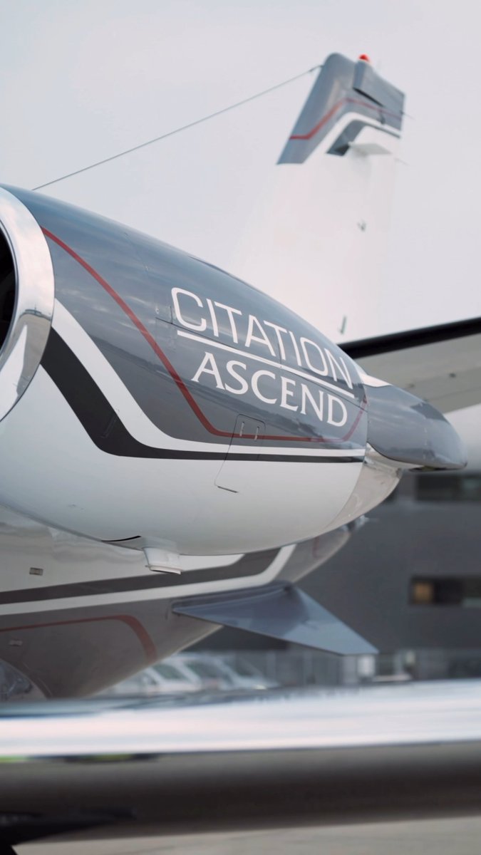 Cessna Citation Ascend is leading the way 🛫 #cessna