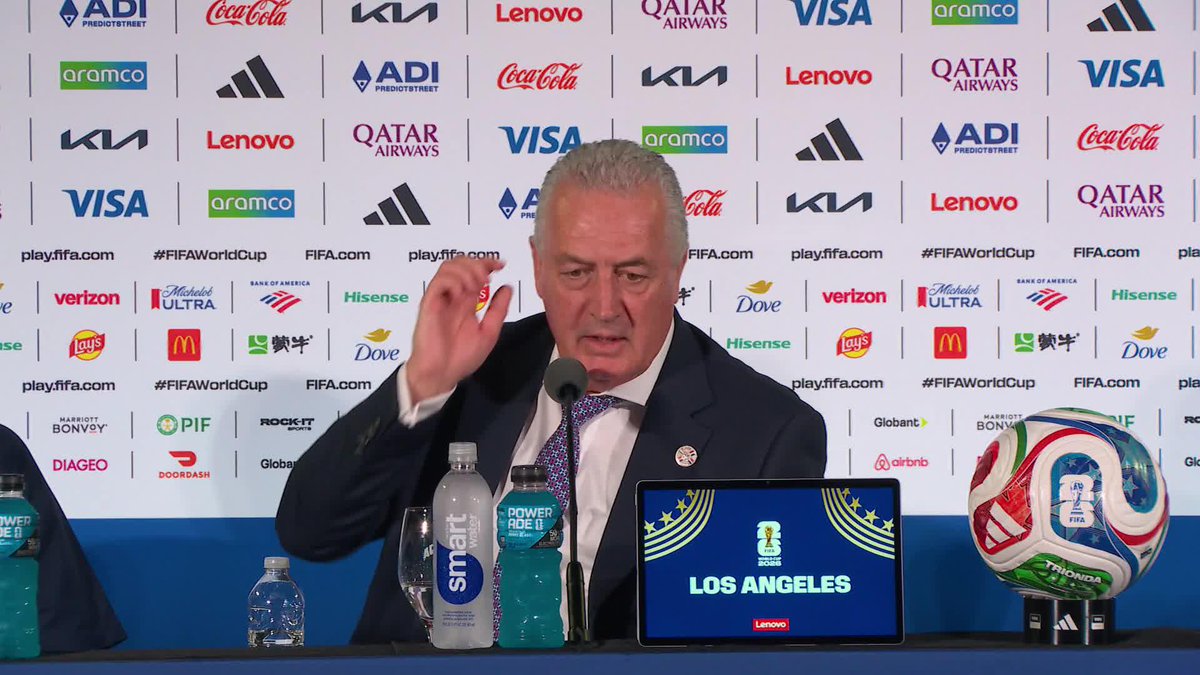 "LA EXPECTATIVA DEL PAÍS EN ESTE DEBUT EN LA COPA DEL MUNDO ESTABA EN OTRO LUGAR..." 🇵🇾 El mensaje del Profe Alfaro para todo PARAGUAY ⚽ #ESPNMundial 📺 Mirá los mejores partidos de la #FIFAWorldCup por ESPN, en el Plan Premium de #DisneyPlus