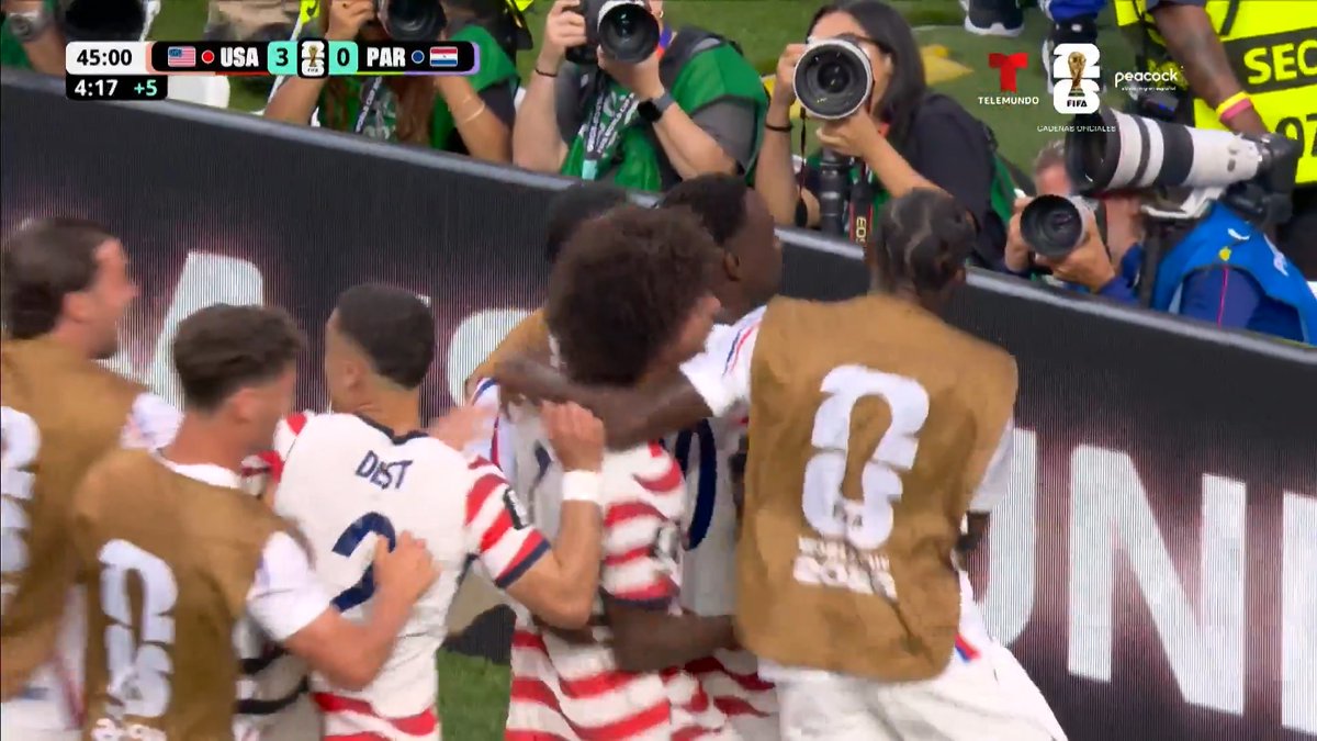 ¡TRIUNFAZO DE ESTADOS UNIDOS! El equipo de las Barras y las Estrellas goleó a Paraguay en su debut en la Copa del Mundo. Revive las mejores acciones del partido: